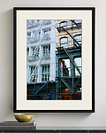 Интерьерный постер Fire Escapes, фото 1